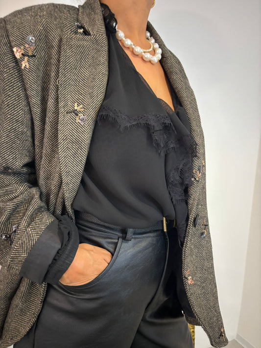 Giacca Tortora Philia Loft