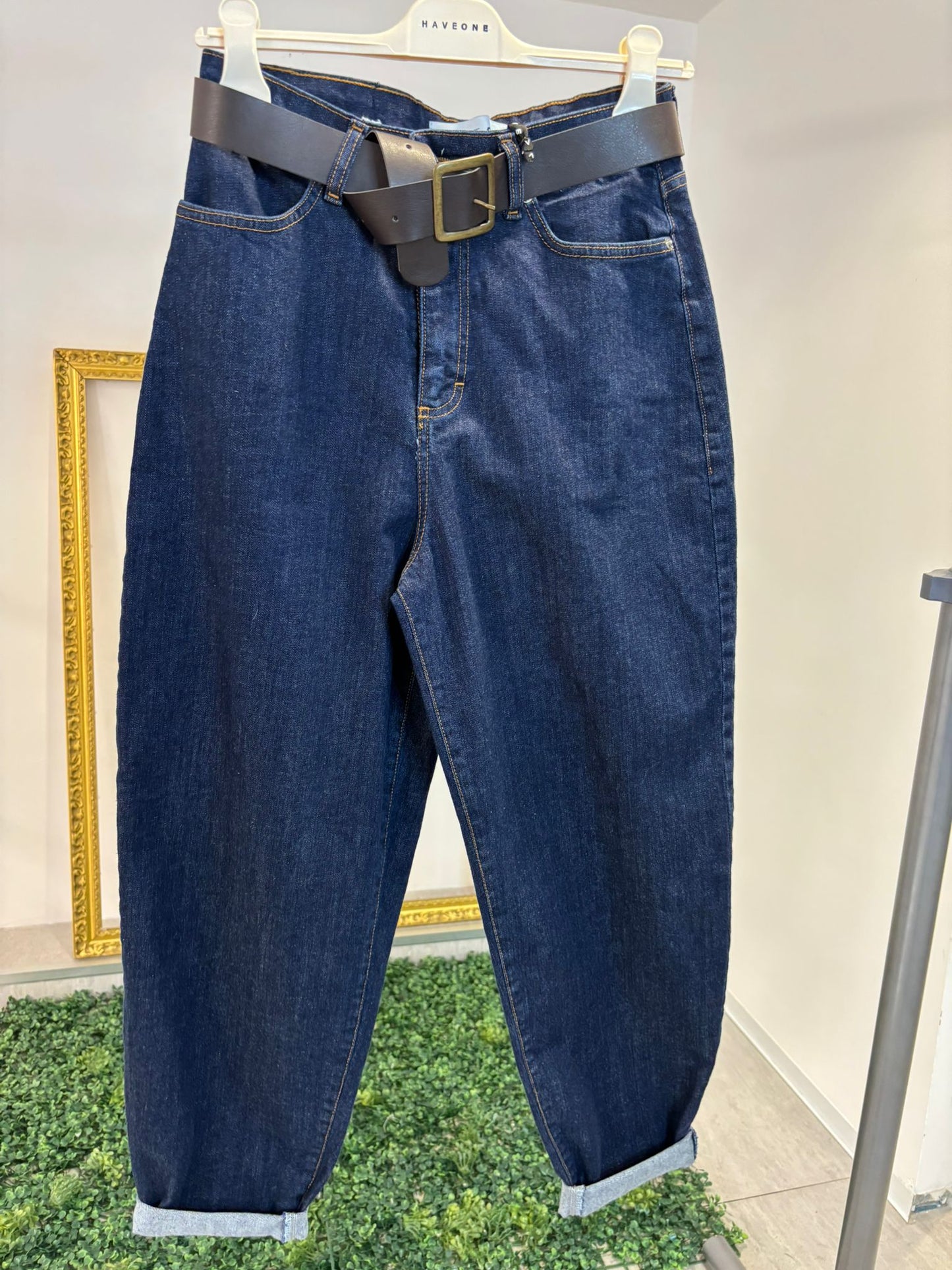 Jeans blu scuro Have One