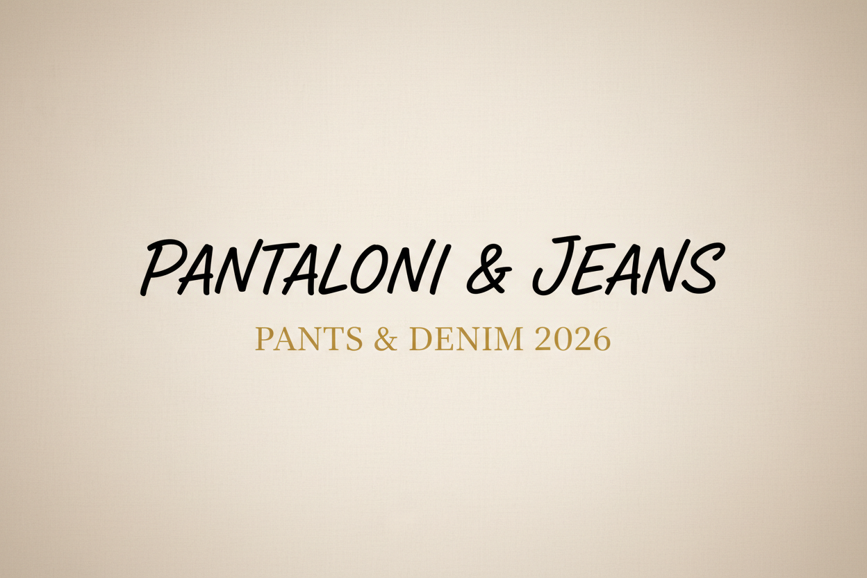 Pantaloni & Jeans