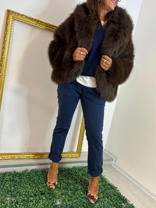 Cappotto marrone Please