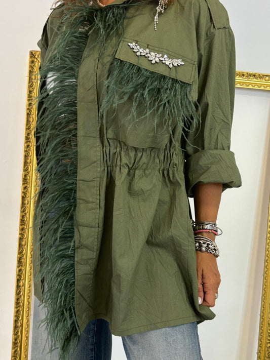 Giacca verde Susy Mix