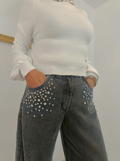 Pantalone nero Motel