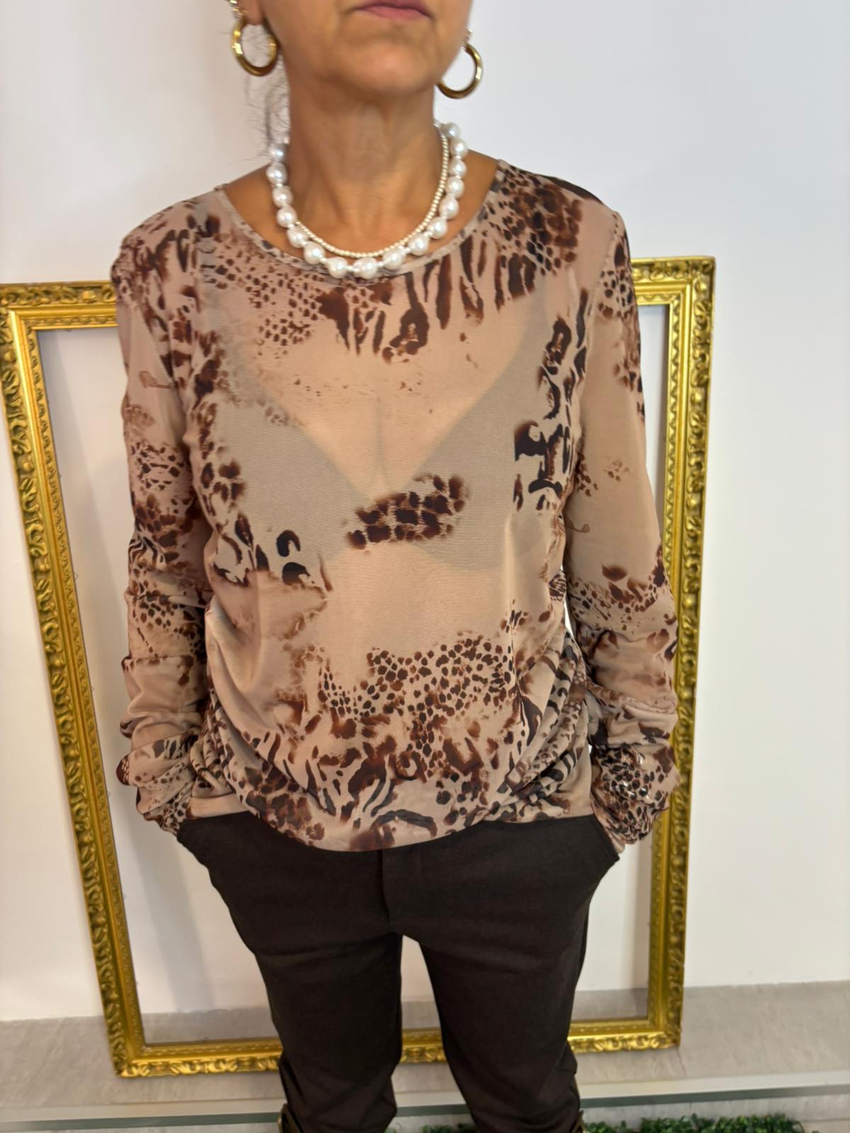 Maglia beige Please