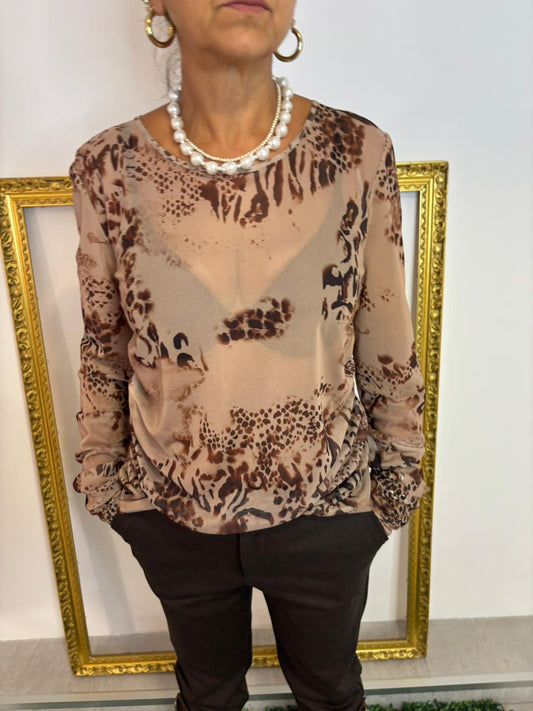 Maglia beige Please