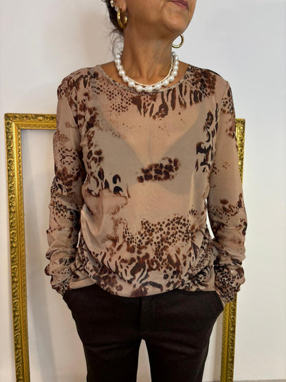 Maglia beige Please