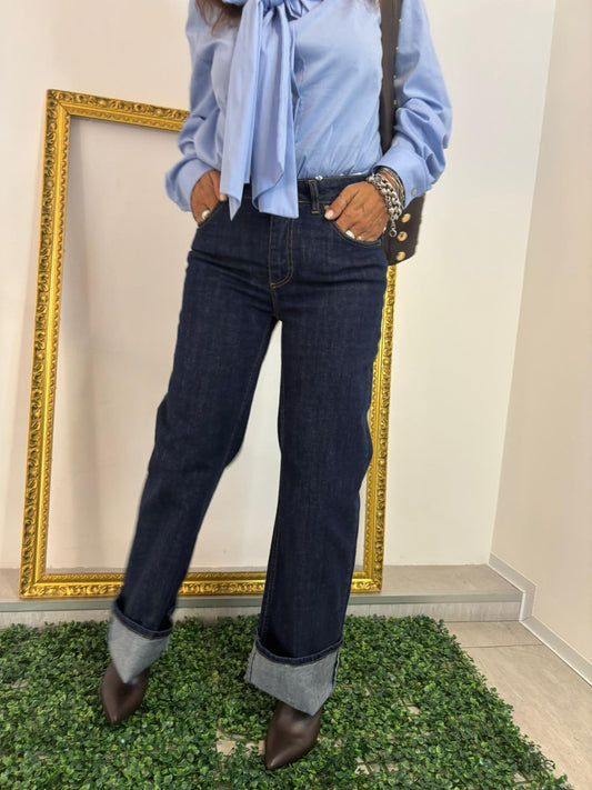Camicia celeste Susy Mix