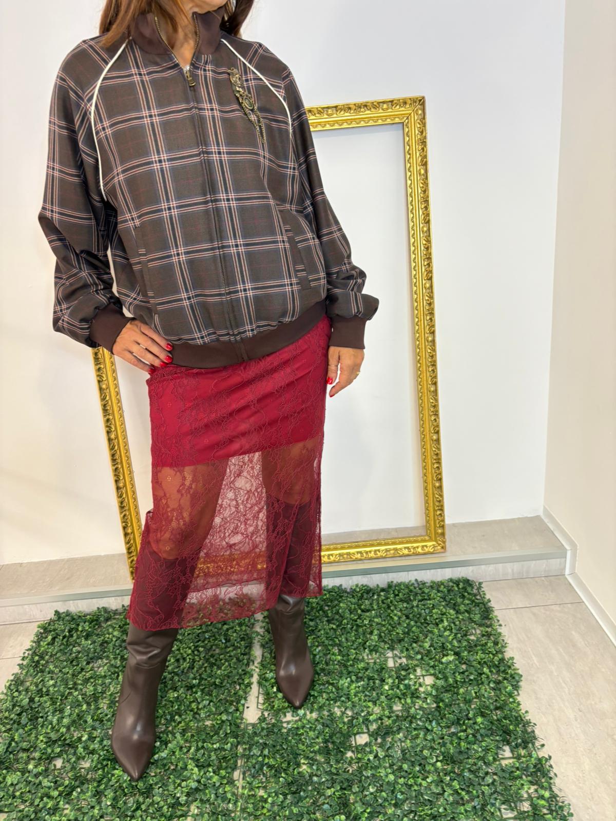 Bomber marrone Philia Loft