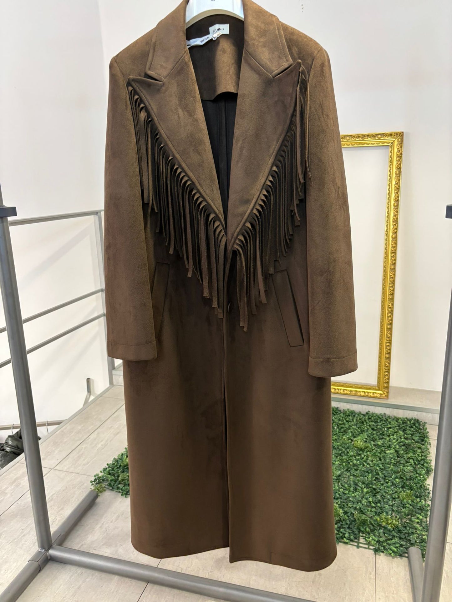 Cappotto Scamosciato Susy Mix