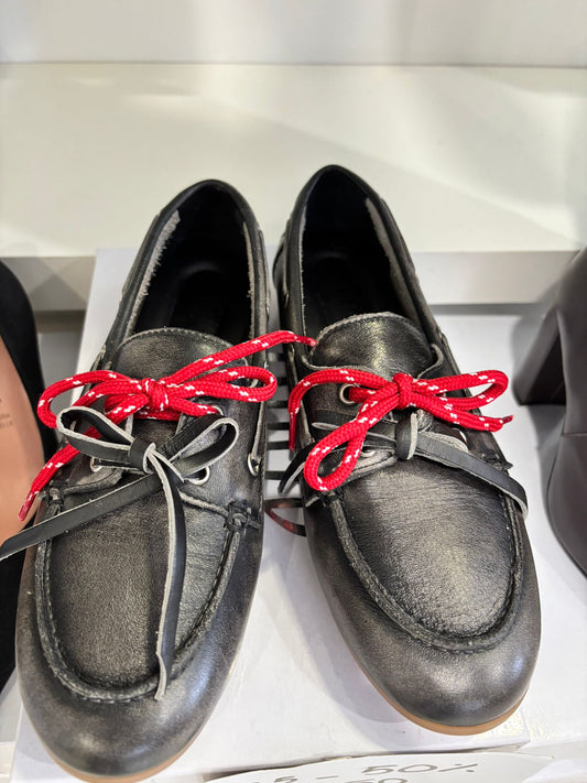 Mocassino nero a vela  Ovyé