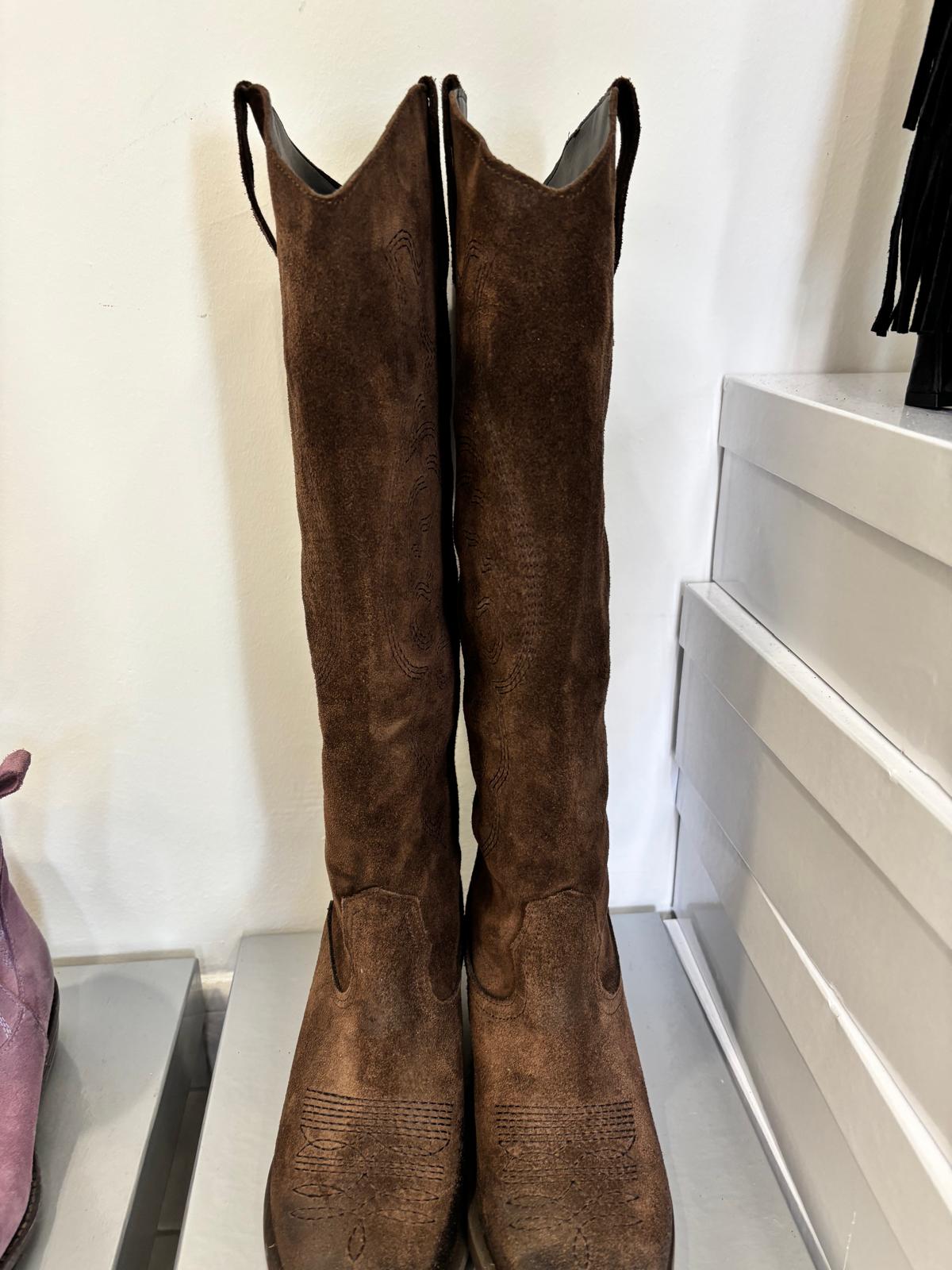 Stivale texano moro Susy Mix