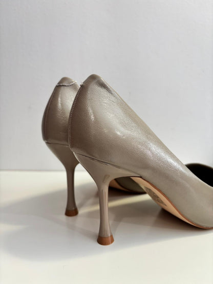 Décolleté Susy Mix in Pelle Tortora | Scarpe Eleganti Donna