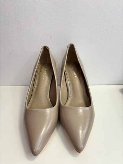 Décolleté Susy Mix in Pelle Tortora | Scarpe Eleganti Donna